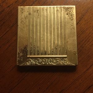 Vintage, used Brass Avon Compact